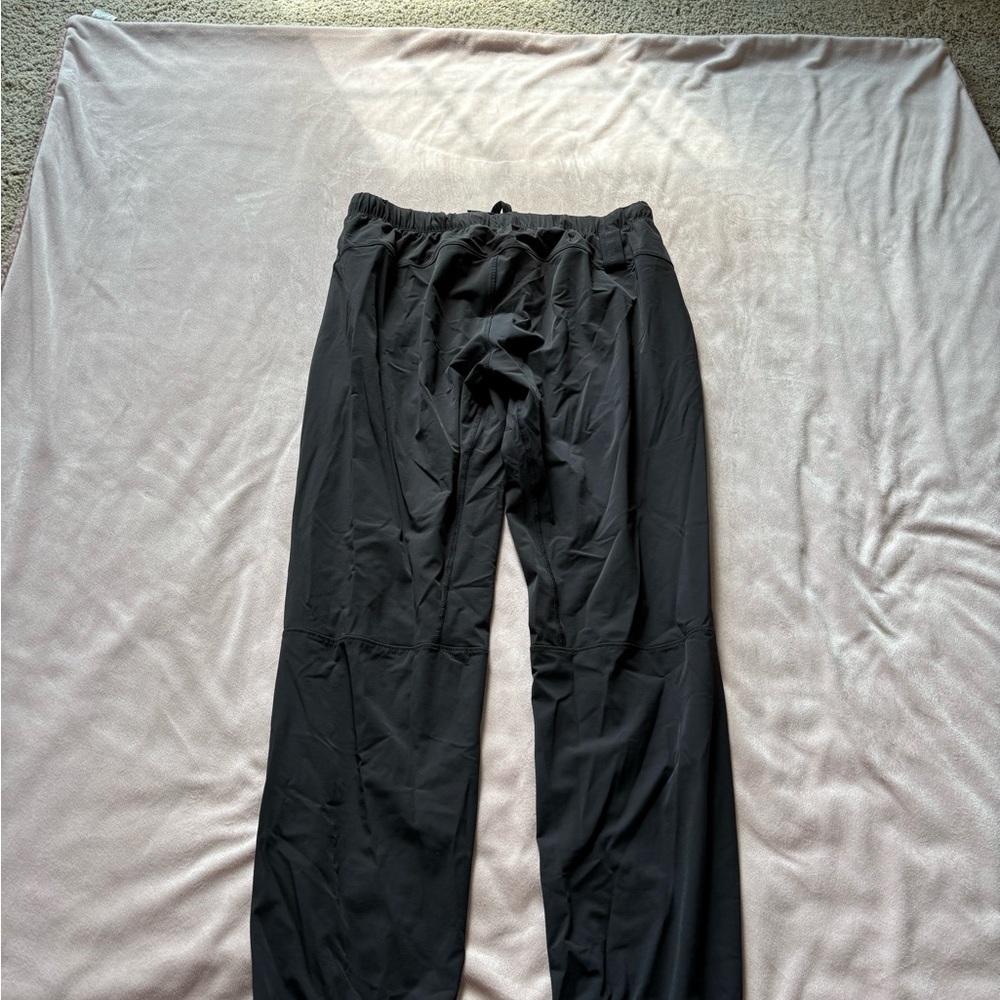Fabletics Black Track Pants Relaxed Fit Joggers